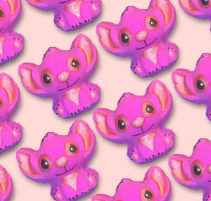 Pink Alien Bath Bomb